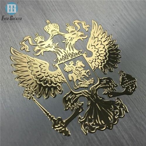 Custom Metal Stickers Decals Metal Transfer Stickers Custom Metal Logo Stickers