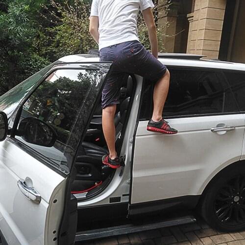 Car Roof Climbing Auxiliary Pedals Aluminium Alloy Safety Hammer Door Step For Nissan X-Trail X Trail T30 T31 T32