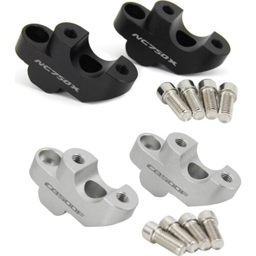 22mm 7/8" Handlebar Riser Fat Bar Mount Risers For Honda CB500X CB500F NC700S NC700X NC750S DCT NC750X DCT CB300F CB400F