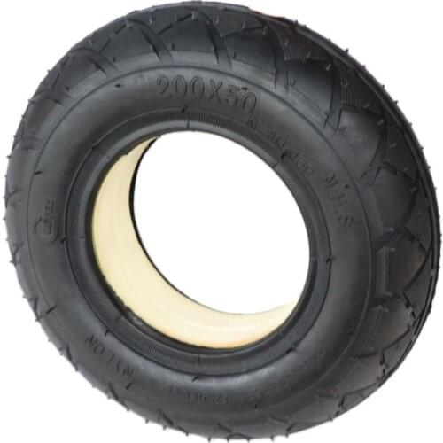 Motorcycle solid foam filled tire 200 x 50 (8x2) for Razor E100 E125 E200 Scooter Vapo Mobility Scooter wheelchair