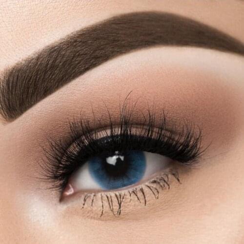 Leisurely Beauty Super Quality Fluffy Mink Lashes Natural Eyelashes 10mm-18mm Hamdmade Real 3D Eyelashes Makeup False Lashes