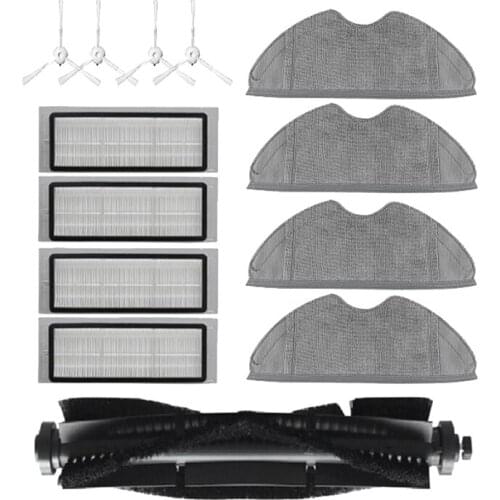 Vacuum Cleaner Roller Brush HEPA Filter Side Brush Mop Cloth For 360 S5 S7 Robot Vaccum Cleaner