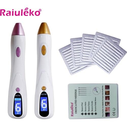 LCD Plasma Pen LED Lighting Laser Tattoo Mole Removal Machine Face Care Skin Tag Removal Device Freckle Wart Dark Spot Remover