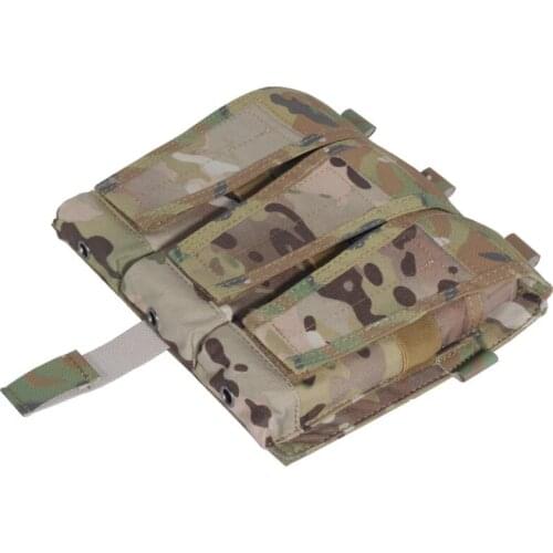 SPARK TAC Triple Detachable Flap Mag Pouch Fit AVS Combat Plate Carrier JPC 2.0 Tactical Vest Multicam Small Bags