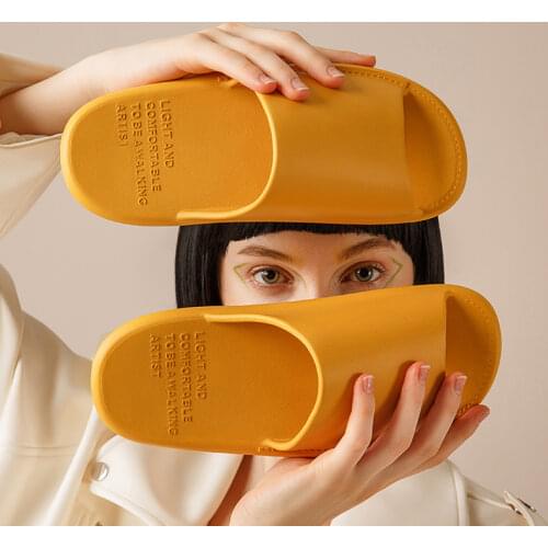 Indoor Household Slippers Super Soft Home Slide Sandals Men Women Non-Slip Bath Footwear Shoes Couple Slippers