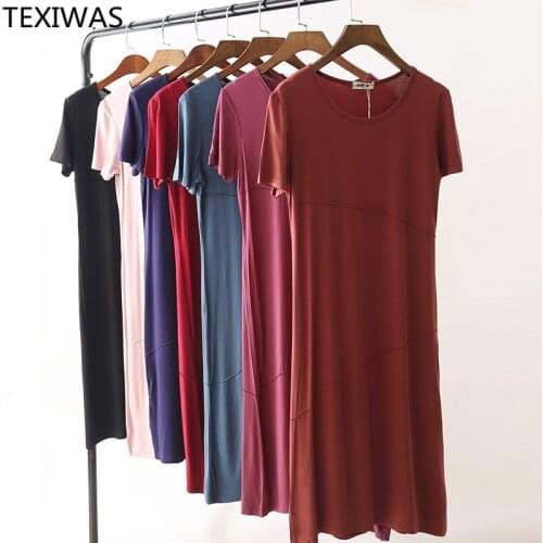 TEXIWAS Plus Size Summer Dresses