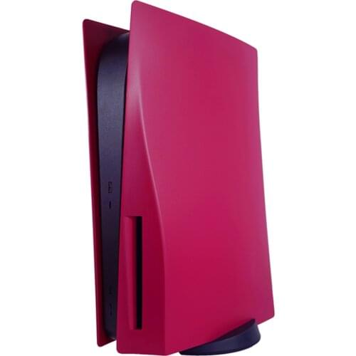 Gaming Console Faceplate Cover Replaceable Skin Panel for Cosmic Red PS5 Hard Shell Protective Case Housing Cover For Sony PS5