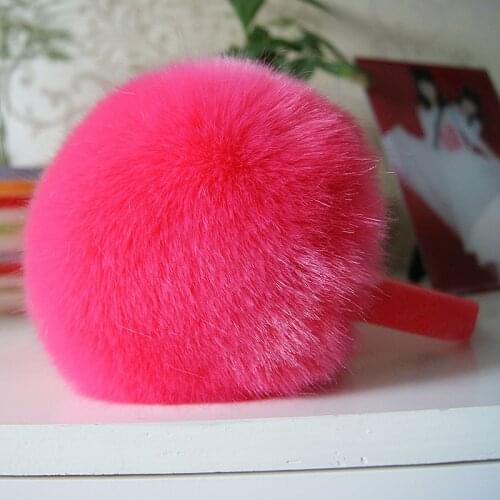 Winter earmuffs faux rabbit fox fur earmuffs plush ear multi-colored child thermal fur eamuffs cute girl cute earmuff