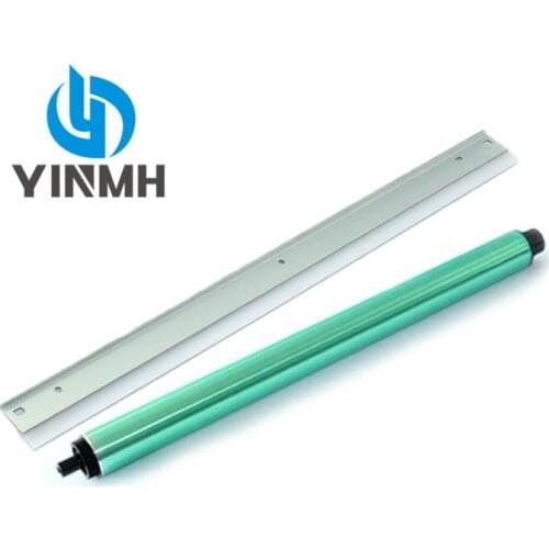 1sets new Drum Kit Bizhub C350 Wiper Cleaning Blade+OPC Drum for Konica Minolta BH C350 C351 C450