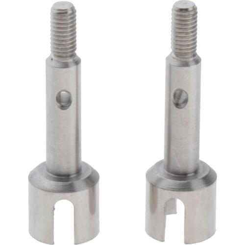 1 Pair Metal Rear Wheel Differential Cups for Wltoys 144001 1/14 RC Car Part