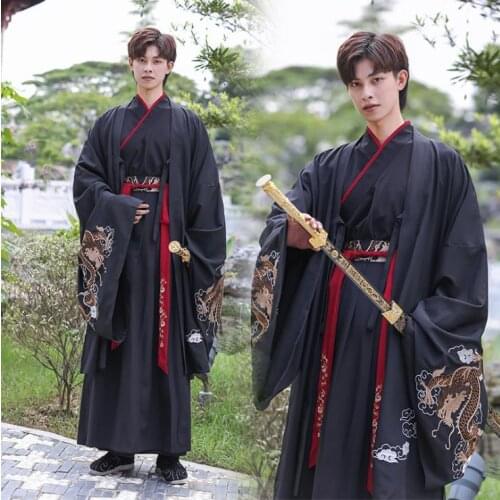 2021 tangsuit dynasty hanfu dress for men traditional chinese asian clothes dance costume festival outfit national ancient hanfu