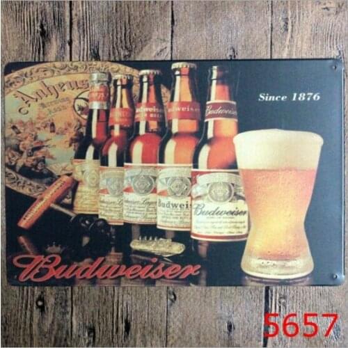 20x30CM Since 1876 Vintage Metal Tin Signs Retro Tin Plate Sign Wall Decoration for Cafe Bar Shop and Restaurant