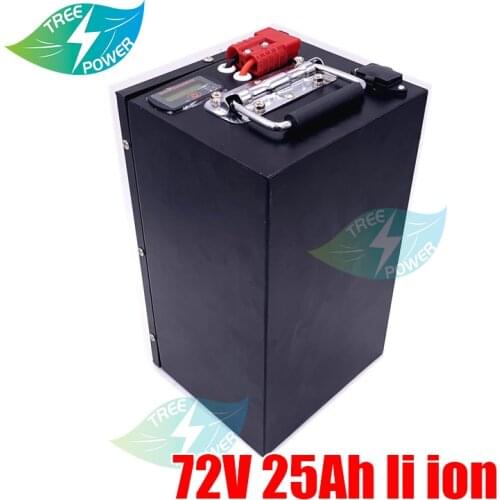 Electric Bike Battery Pack 72V 2000W 3000W Electric Scooter Battery 72V 20Ah 25Ah Lithium batttery+5A charger