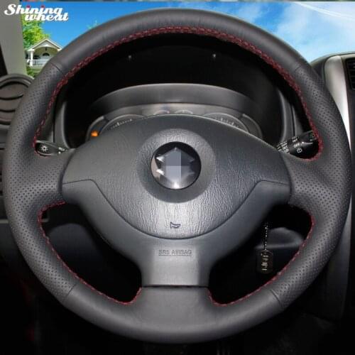 BANNIS Hand-stitched Car Steering Wheel Cover for Suzuki Jimny Car Special
