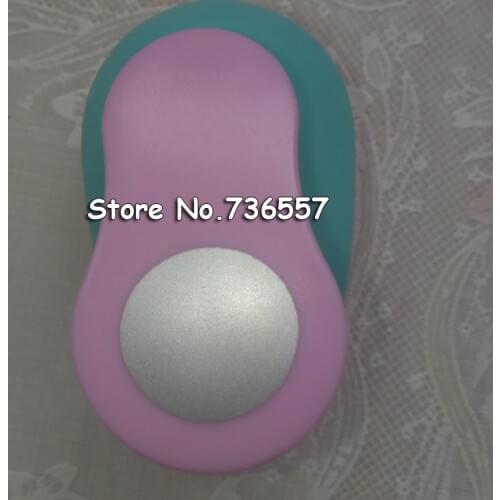 Free shipping 1 inch(2.5cm)circle EVA foam punch round paper punch for greeting card handmade and Scrapbook Handmade craft punch