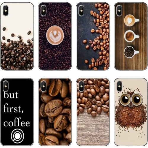 Coffee Bean pattern Accessories Phone Case For iPhone 12 Mini 11 Pro Max XS Max XR X 8 7 Plus 6 6S Plus 5 5S SE 2020