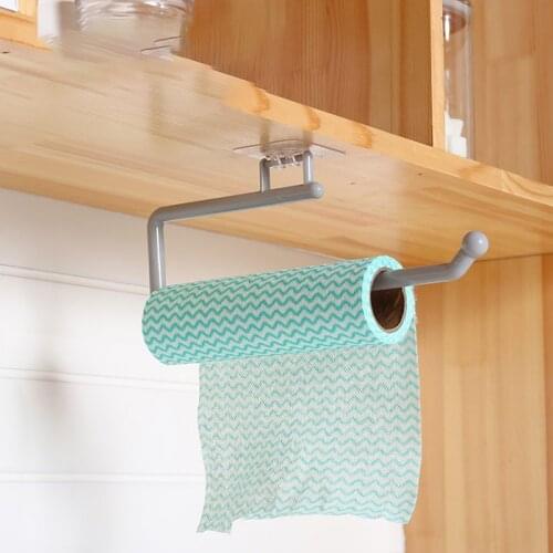 Toilet Paper Holder Self Adhesive Bathroom Paper Towel Roll Holder for Bathroom Kitchen SCIE999