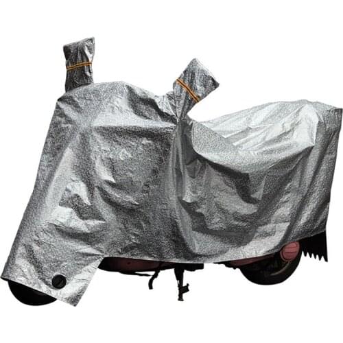 Motorcycle CoverMoto Rain Sunscreen Dustproof Waterproof Rain UV Cover for Motorcycle Bicycle Scooter Electric bicycle rain coat