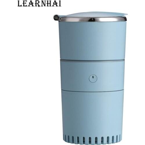 LEARNHAI Mini car multi-function humidifier USB cable port aroma diffuser cool mist maker with 7 Color LED Lights
