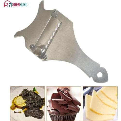 SHENHONG Multifunction Truffles Chocolate Cheese Slicer Stainless Steel Plane Butter Grater Cutter Cooking Kitchen Tools