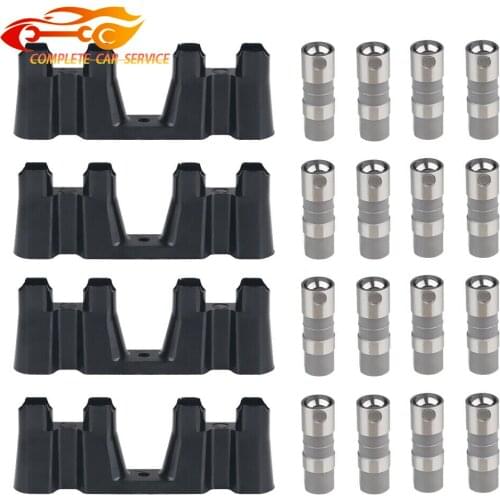 12619820 17122490 12645725 17109057 FIT FOR LS7 LIFTERS SET OF 16 + 4PCS GUIDE TRAYS SUIT FOR GM LS 5.0 5.3 5.7 6.0L