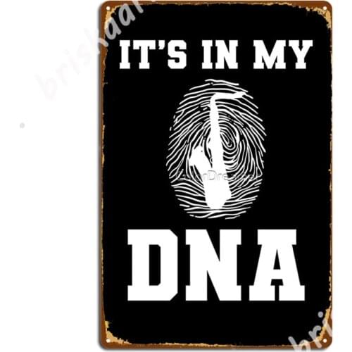 Saxophone Dna Saxophonist Fingerprint Music Gift Metal Signs Wall Cave Plaques Printing pub Garage Tin sign Posters