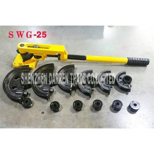 SWG-25 Manual pipe bender 10,12,14,16,19,22,25 (mm) Configuration die pipe bends Pliers