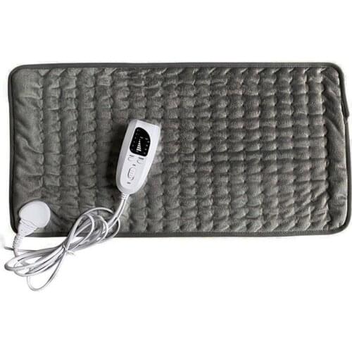 Heat Therapy Electric Heat Pad For Neck Shoulders Ultra-Soft Waterproof 6 Heat Setting Hot Electric Heated Pad