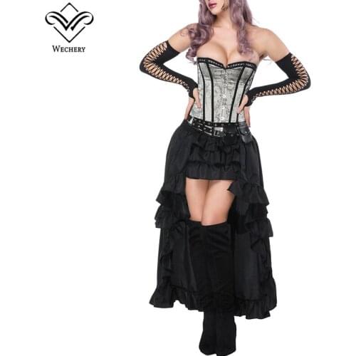 Wechery Pleated Skirt