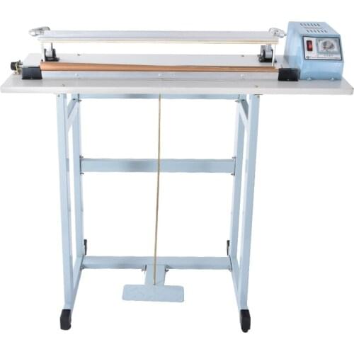 1PC Pedal sealing machine for plastic bag with the cutting function SF600, Pedal Impulse Plastic bage Sealer