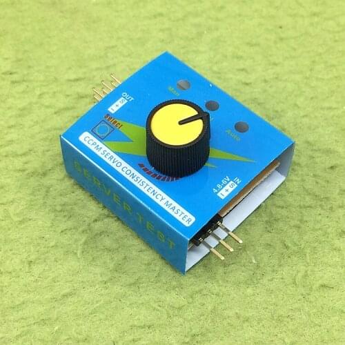 10PCS Multi Servo Tester 3CH ECS Consistency Speed Controller Power Channels CCPM Meter Connector