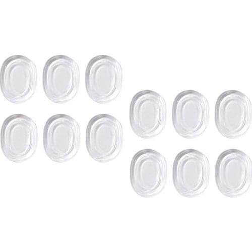 12 Pcs. Damper Pads Drum Gel Pads Silicone For Drums Tone Control Snare Drum Floor Tom