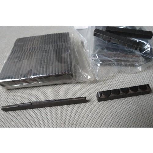40pcs Great Classical Guitar Ebony saddles and 40 pieces nuts slotted DJ-09/10