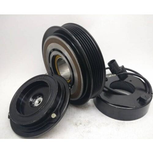 6pk 125mm BRAND NEW Auto A/C Compressor/ Pump Clutch for NEW magnetic clutch assembly pulley / compressor coil