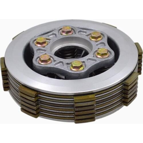 2088 Motorcycle 6 Column Clutch Parts Hub Assembly With Friction Pressure Plate For CG200 CG 200 Spare Parts