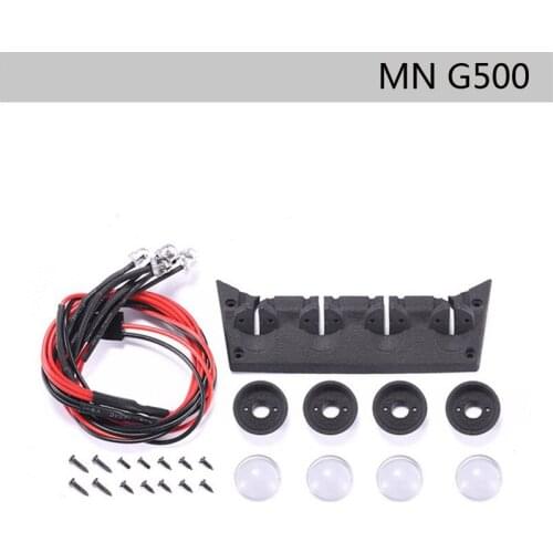 DJ MN 1:12 G500 G500 Roof Lamp Spotlight LED Light RC Car Upgrade Accessories Parts Carro De Control Remoto RC Cars for Adults