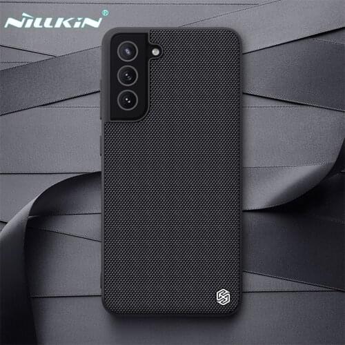 For Samsung Galaxy S21 FE 2021 Case NILLKIN Textured Nylon Fiber Non-slip Protector Back Cover For Samsung S21 Ultra S21 Plus 5G