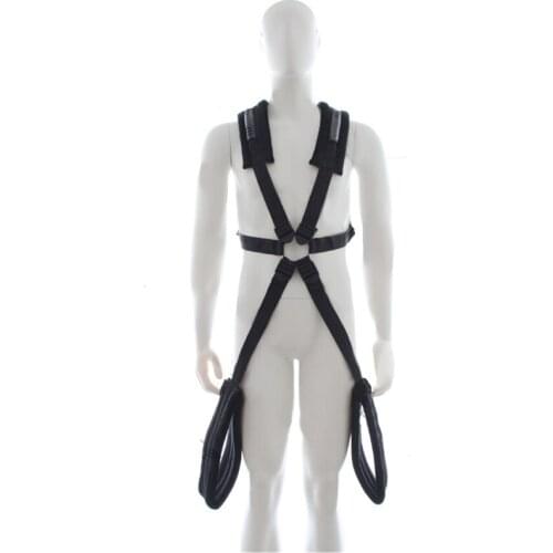 Sex Body Swing Furniture Bondage Restraints Erotic Postural Assistance Strap Combination Belt Double Shoulder Swing Adult Games