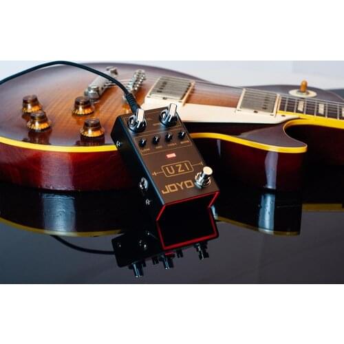 JOYO UZI Distortion Pedal Guitar Effect Pedal for Heavy Metal Music With BIAS Knob True Bypass Guitar Bass Accessories R-03
