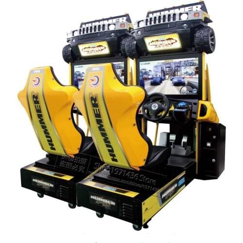 Hummer Amusement Machine Arcade Games Simulator Video Drive Car Racing Game Machine