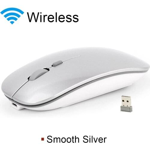 Wireless Mouse Rechargeable USB Computer Mouse 2.4G wireless Mouse Silent PC Ergonomic wireless for Laptop Mackbook ipad