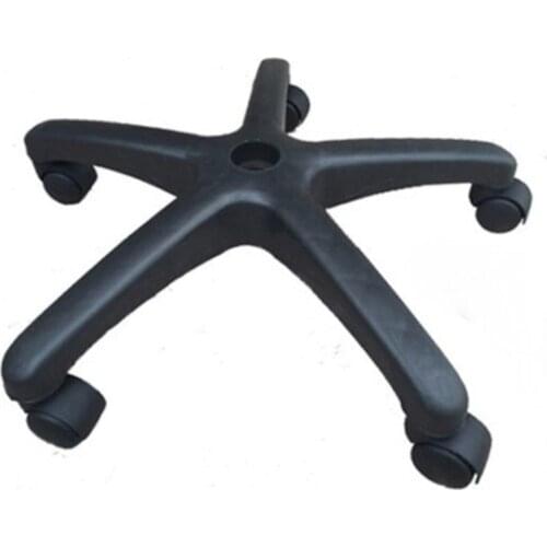 Secretary Office Desk Chair Plastic Star Foot And 5 Wheel