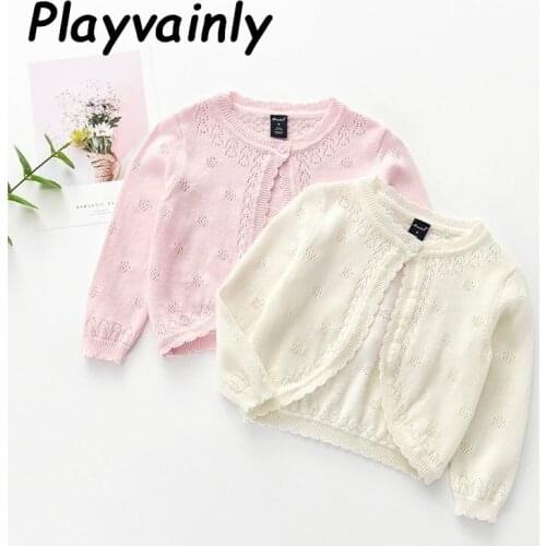 Кардиганы для девочек Playvainly China At AliExpress