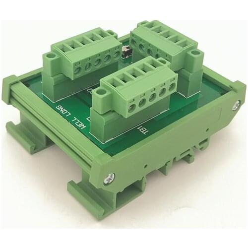 PLC industrial bus network breakout board, PLC supporting IO terminal block,WL-TB-102