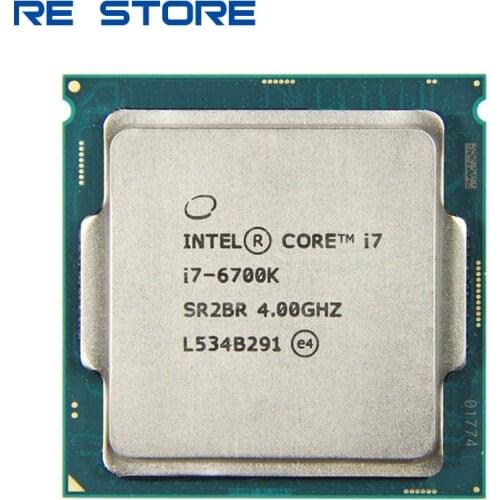 Intel Core i7-6700K i7 6700k LGA 1151 8MB Cache 4.0GHz Quad Core Processor cpu