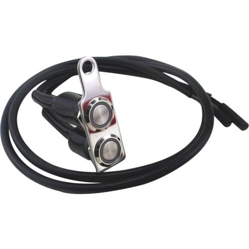 Dropshipping DC12V LED Motorcycle Switch ON-OFF Handlebar Adjustable Mount Waterproof Stainless Steel Switches Button