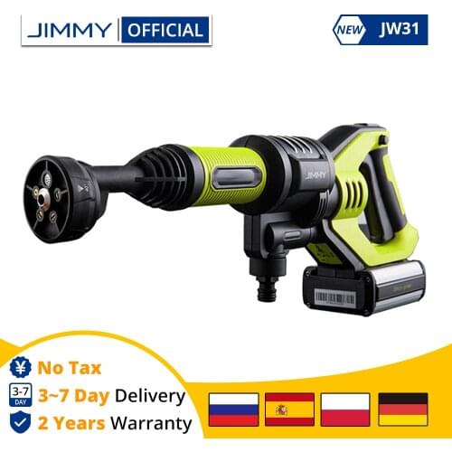 JIMMY JW31 Handheld Wireless Automobiles Wash Gun High Pressure Car Washer Snow Foam Water Power Cleaner Multifunctional Nozzle