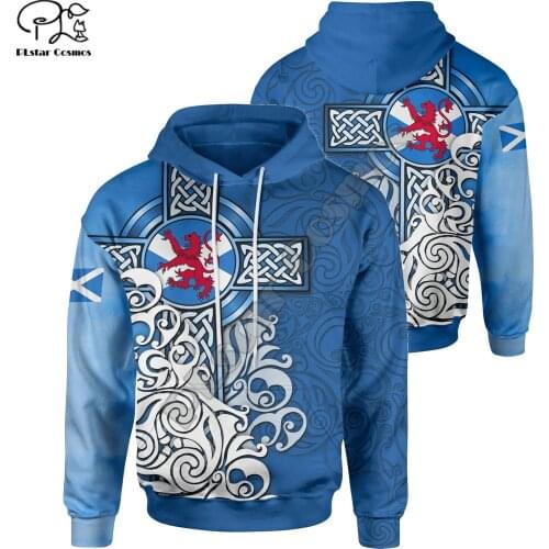 PLstar Cosmos Newest Fashion Scotland Lion Symbol 3D Print Hoodie Sweatshirts Flag Zip Hooded Men/Women Casual Streetwear S2