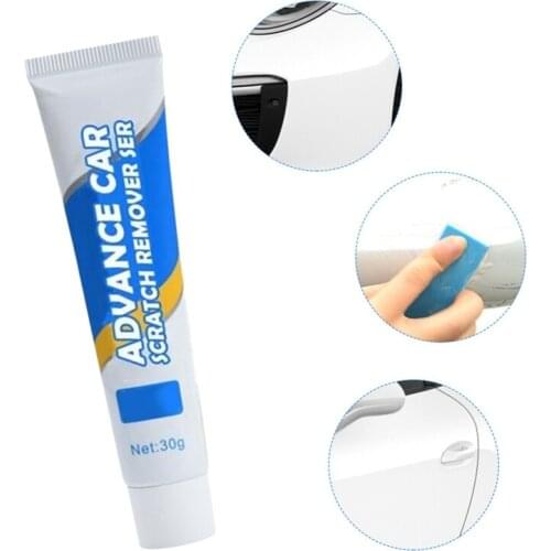 Universal Car Scratch Remover Abrasives Compound Paste Car Paint Touch Up Clear Abrasives Auto Vehicle Scuff Fix Repair Sponge