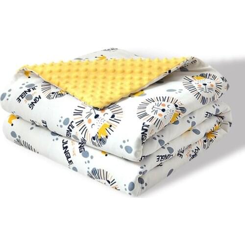 High Quality Baby Blanket Winter Double Flannel Owl Flamingo Blanket Infant Bebe Swaddle Stroller Wrap For Newborn Baby Bedding